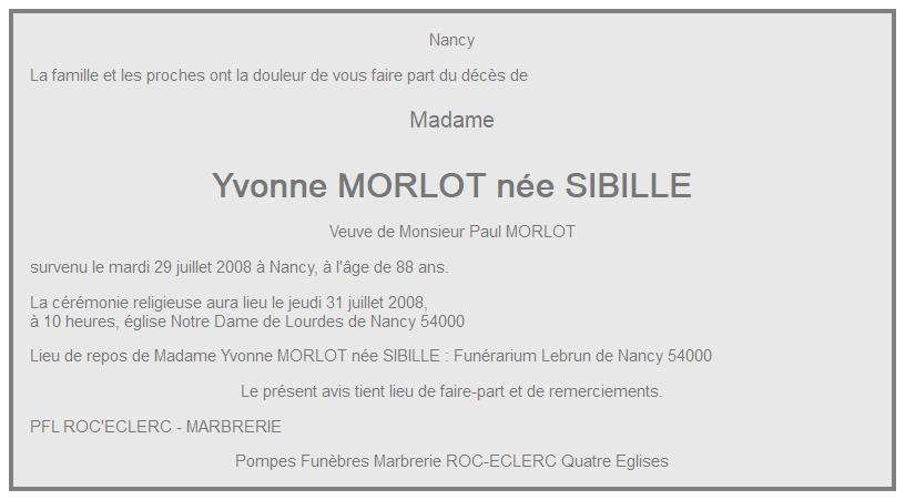 Image Annonce nécrologique