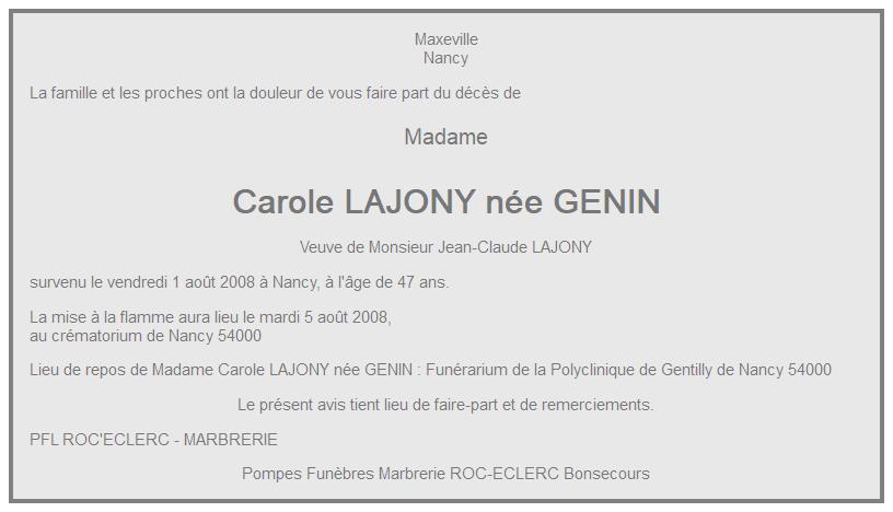 Image Annonce nécrologique