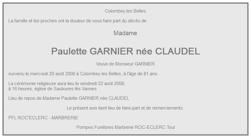 Image Annonce nécrologique