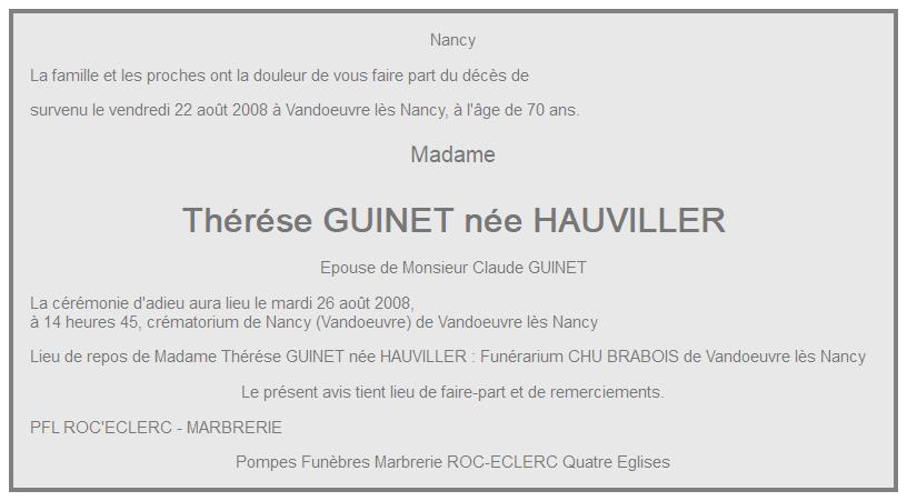 Image Annonce nécrologique