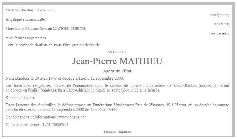 Image Annonce nécrologique