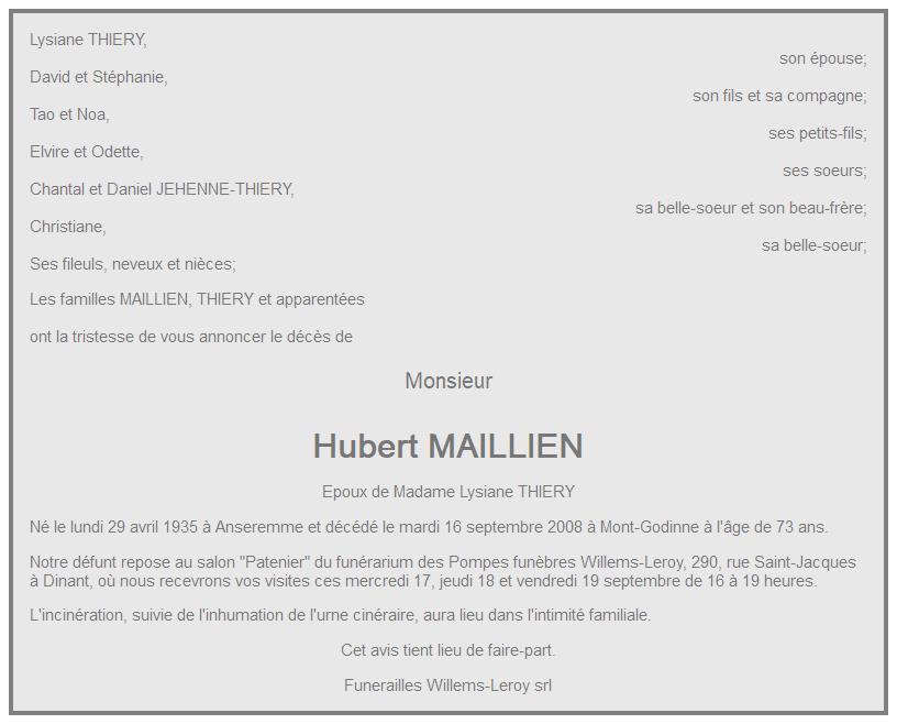 Image Annonce nécrologique