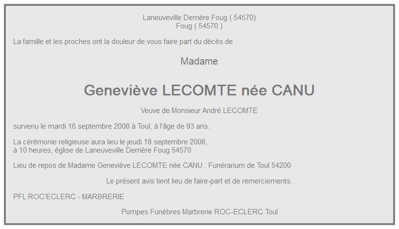 Image Annonce nécrologique