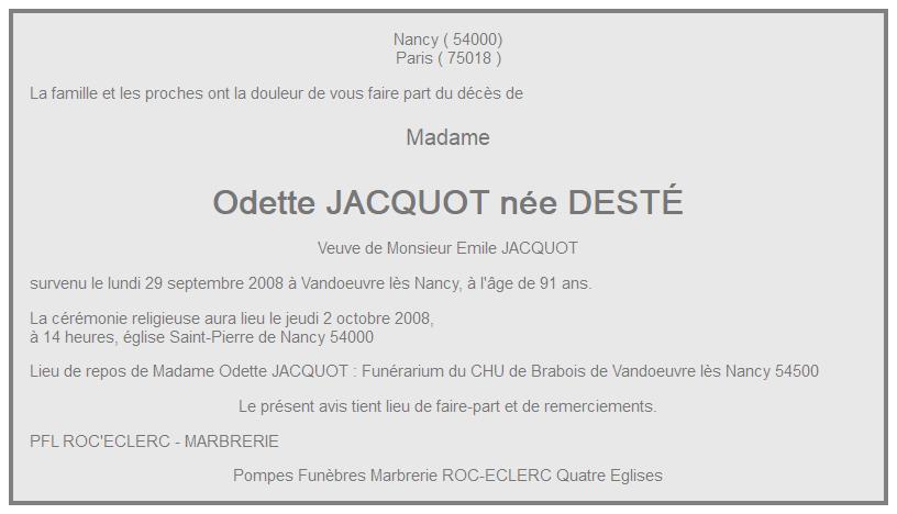 Image Annonce nécrologique