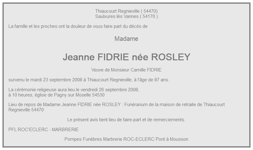 Image Annonce nécrologique