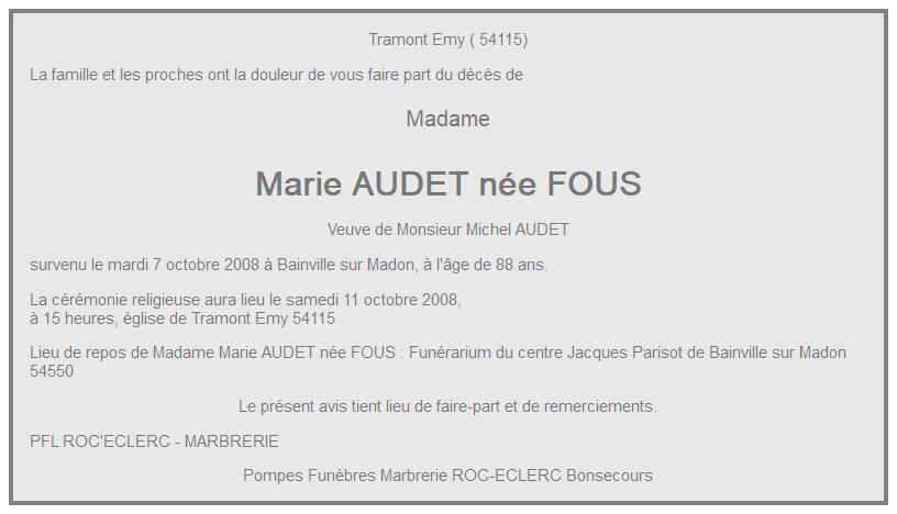 Image Annonce nécrologique