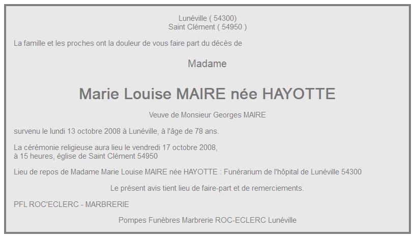 Image Annonce nécrologique