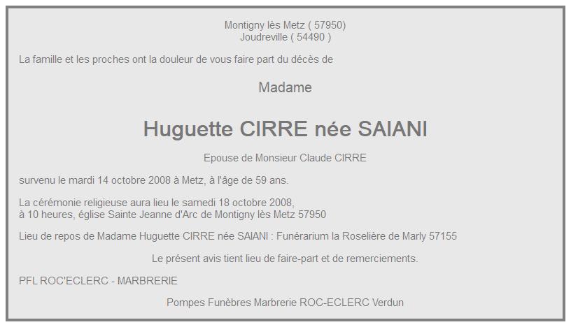 Image Annonce nécrologique