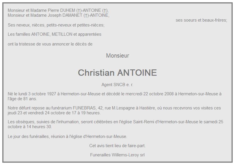 Image Annonce nécrologique