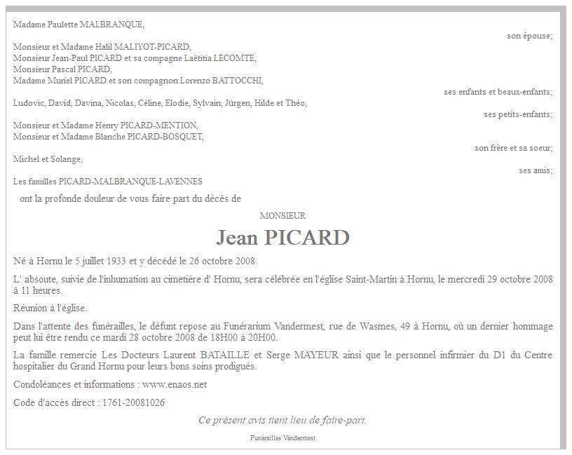 Image Annonce nécrologique