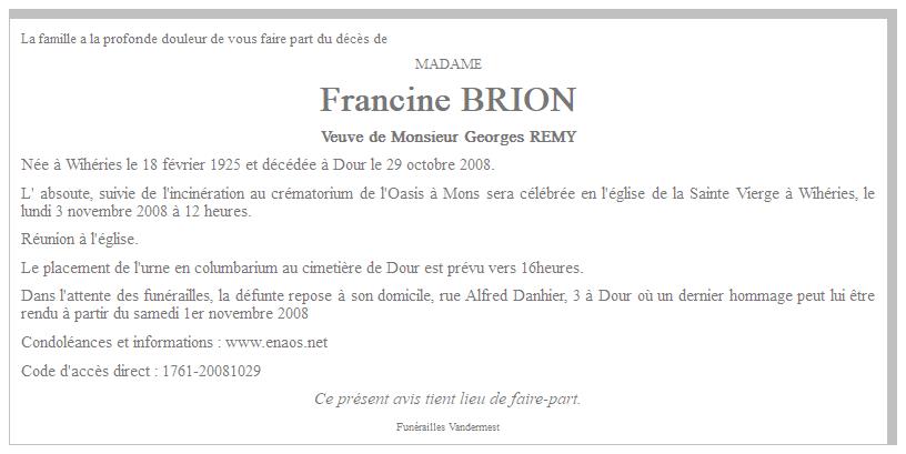 Image Annonce nécrologique