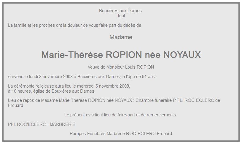 Image Annonce nécrologique