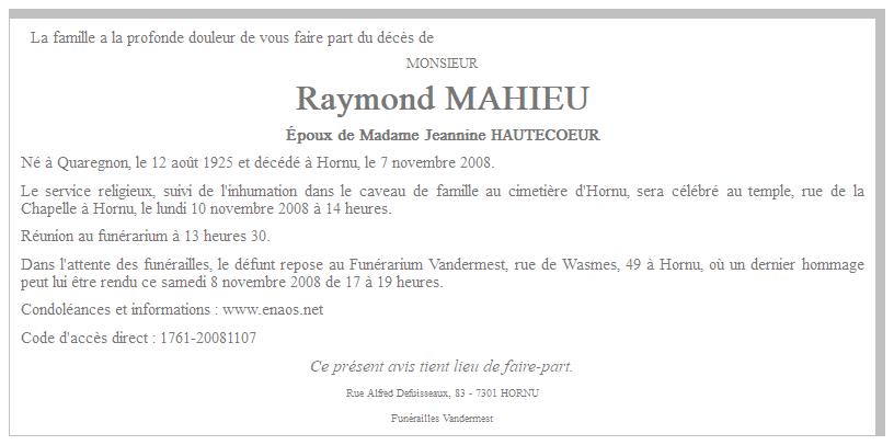 Image Annonce nécrologique