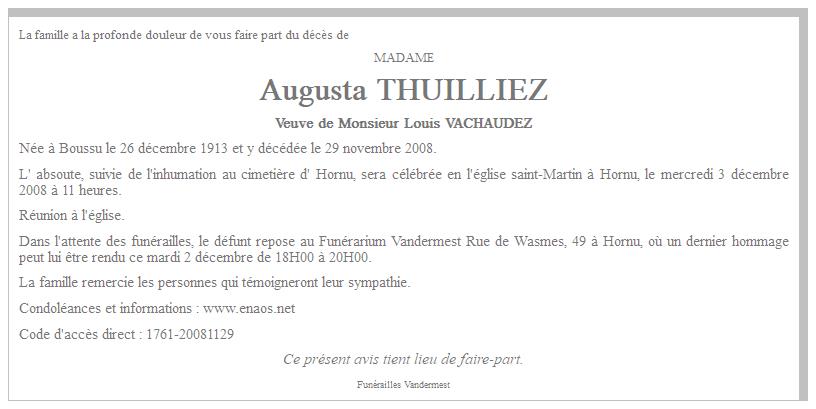 Image Annonce nécrologique