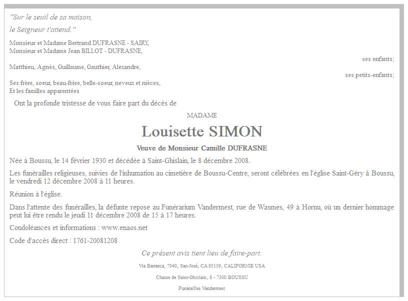 Image Annonce nécrologique