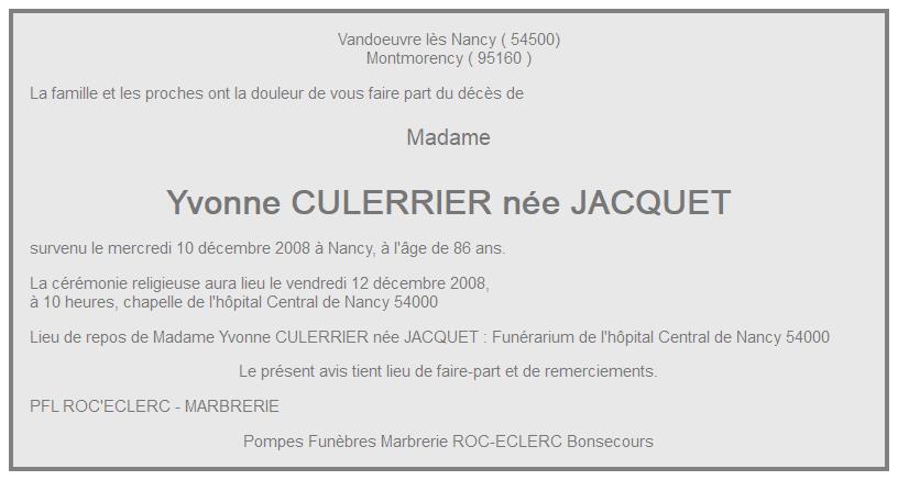 Image Annonce nécrologique