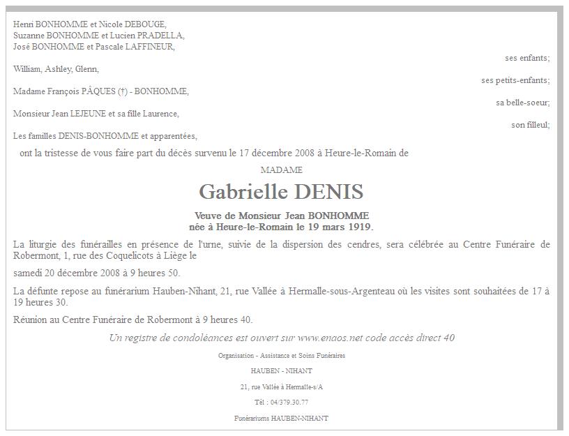 Image Annonce nécrologique