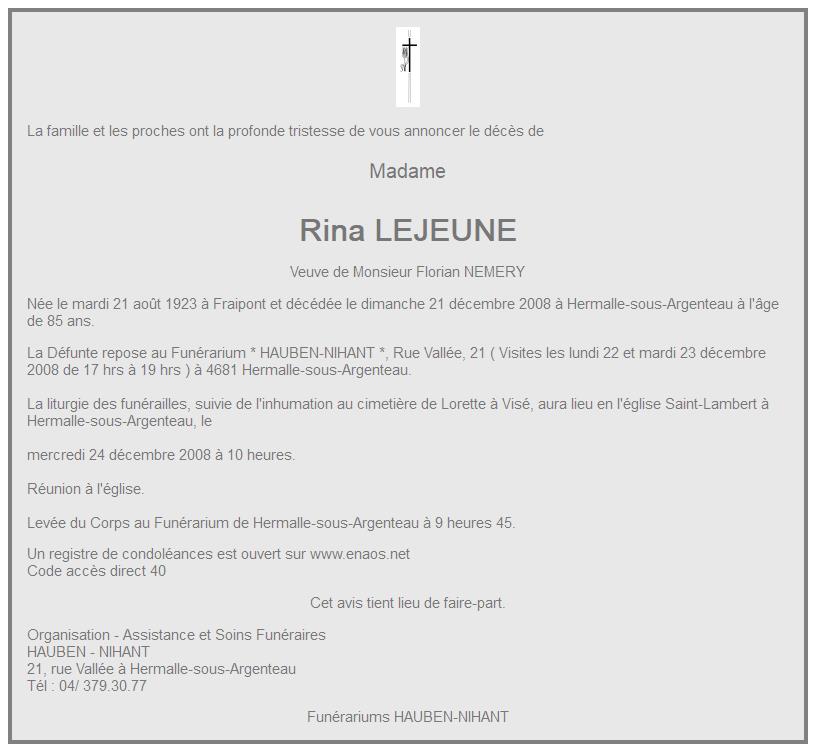 Image Annonce nécrologique