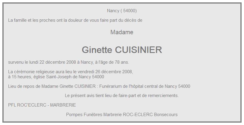 Image Annonce nécrologique