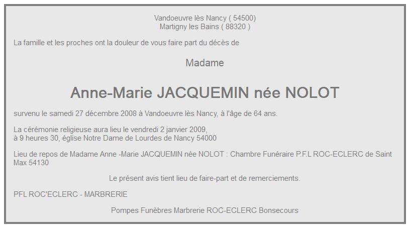 Image Annonce nécrologique