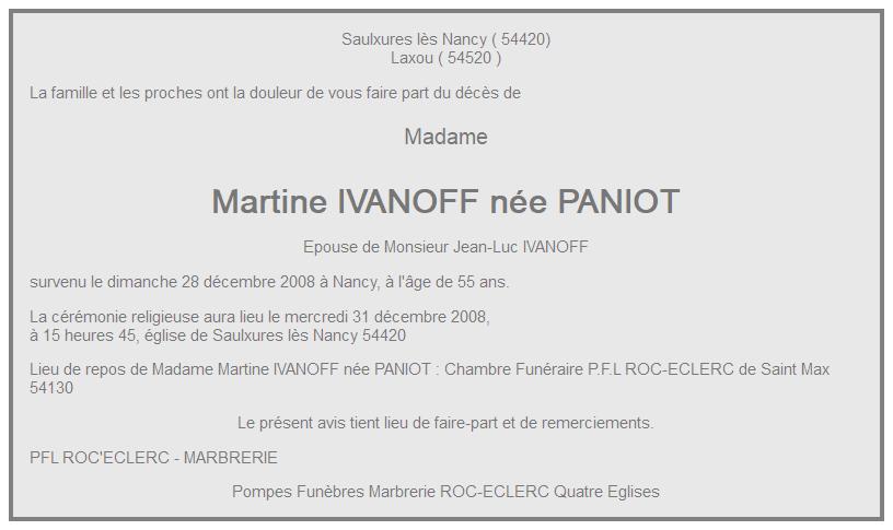Image Annonce nécrologique