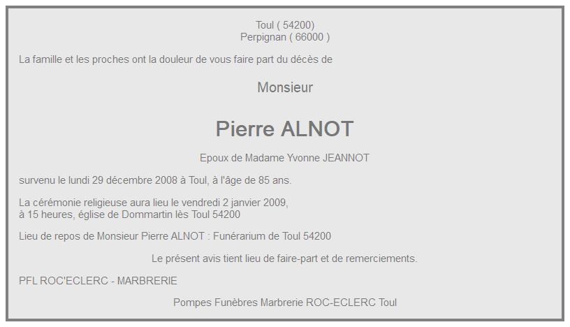 Image Annonce nécrologique