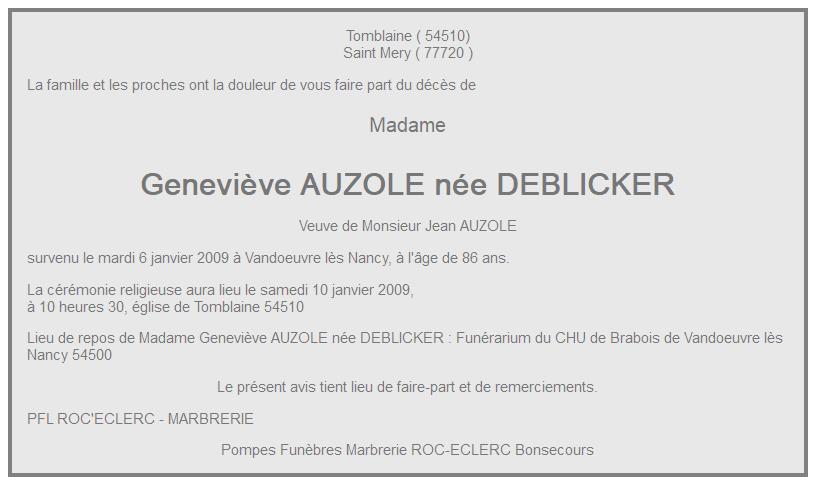 Image Annonce nécrologique