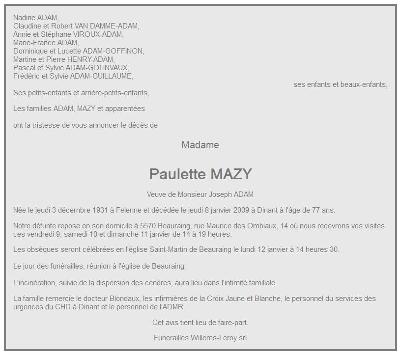 Image Annonce nécrologique