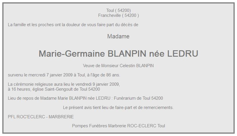 Image Annonce nécrologique