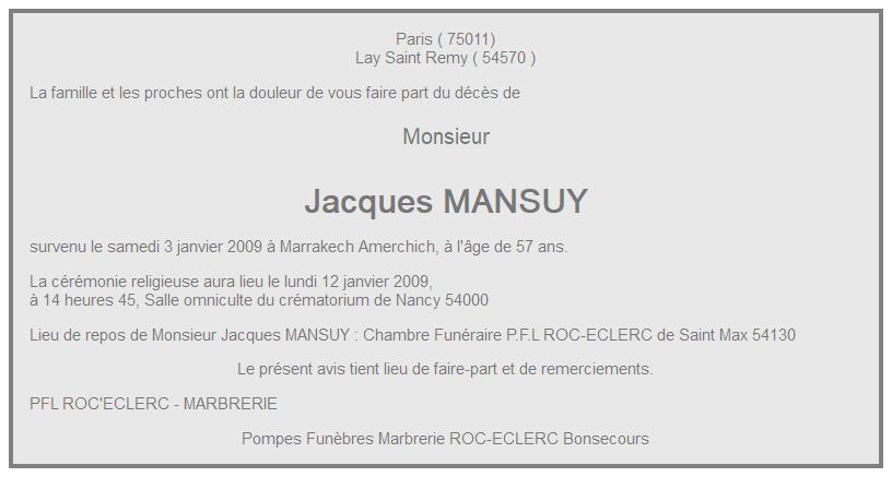 Image Annonce nécrologique