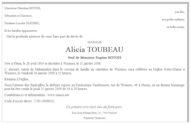 Image Annonce nécrologique