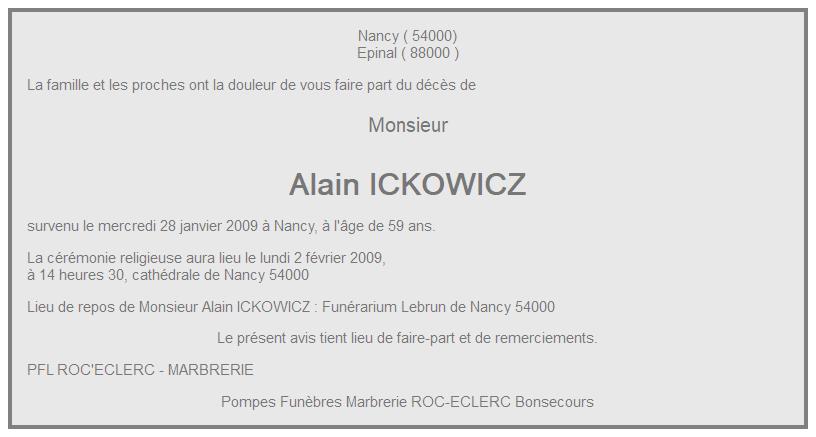 Image Annonce nécrologique