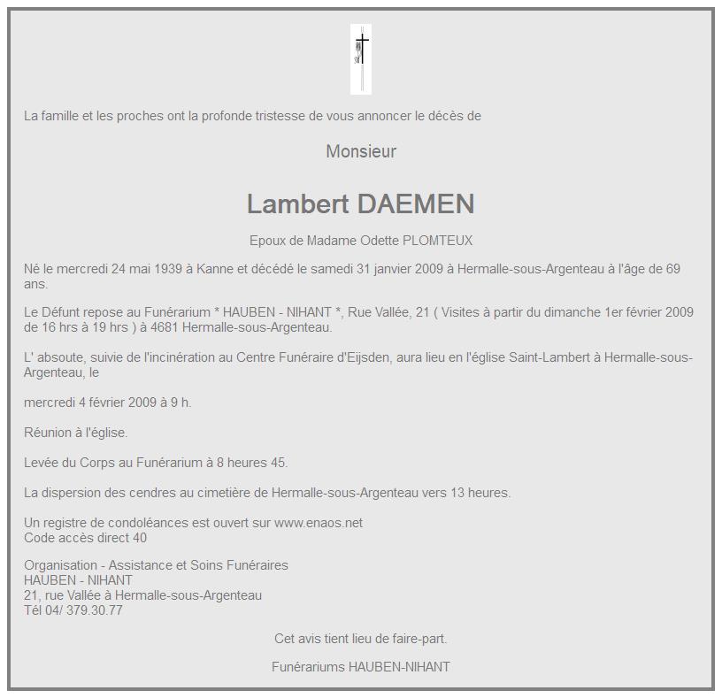 Image Annonce nécrologique