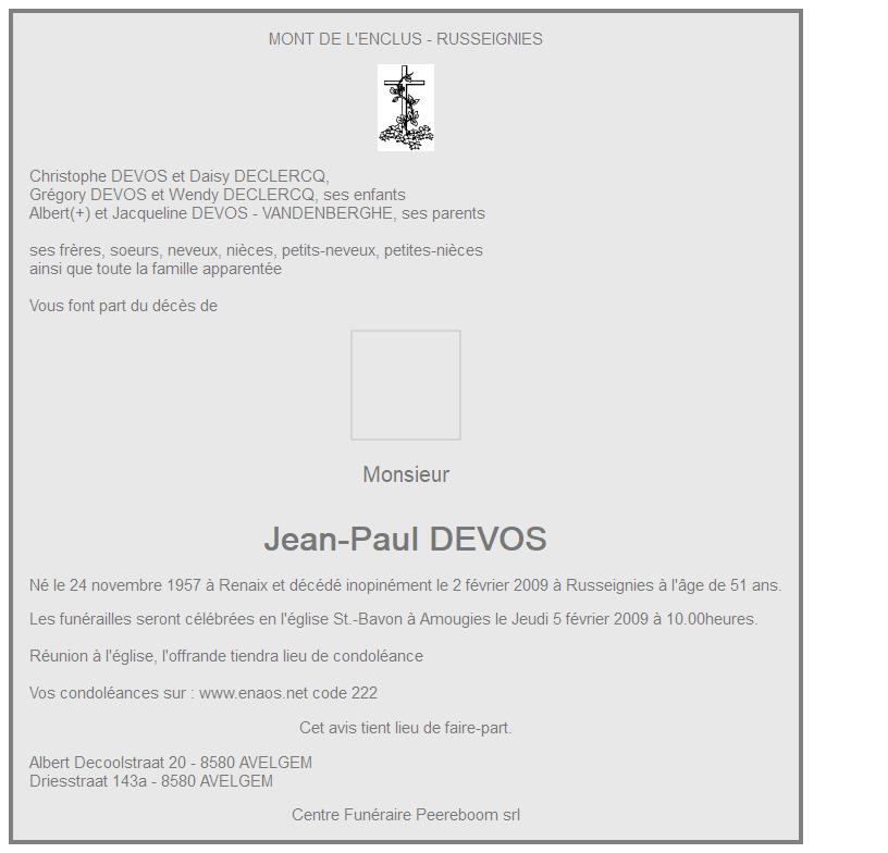 Image Annonce nécrologique