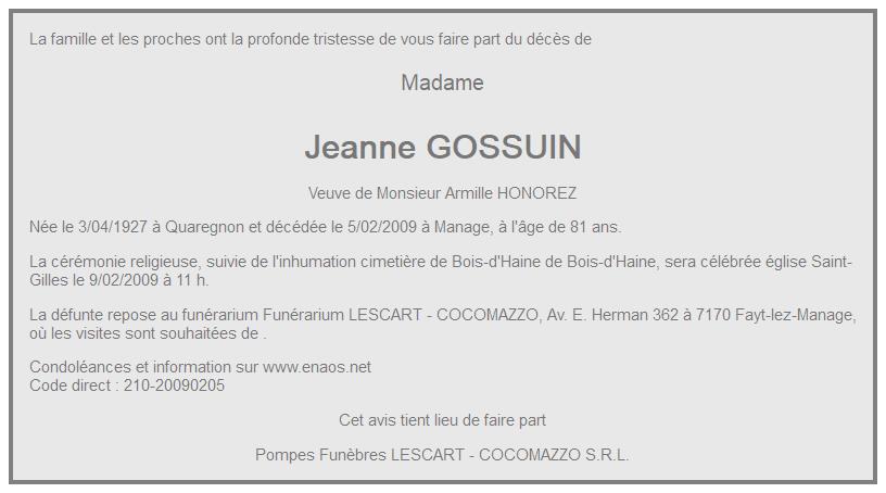 Image Annonce nécrologique