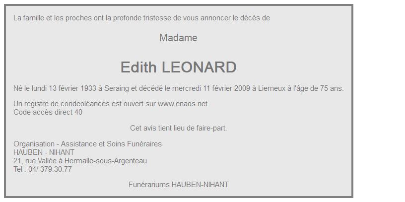 Image Annonce nécrologique