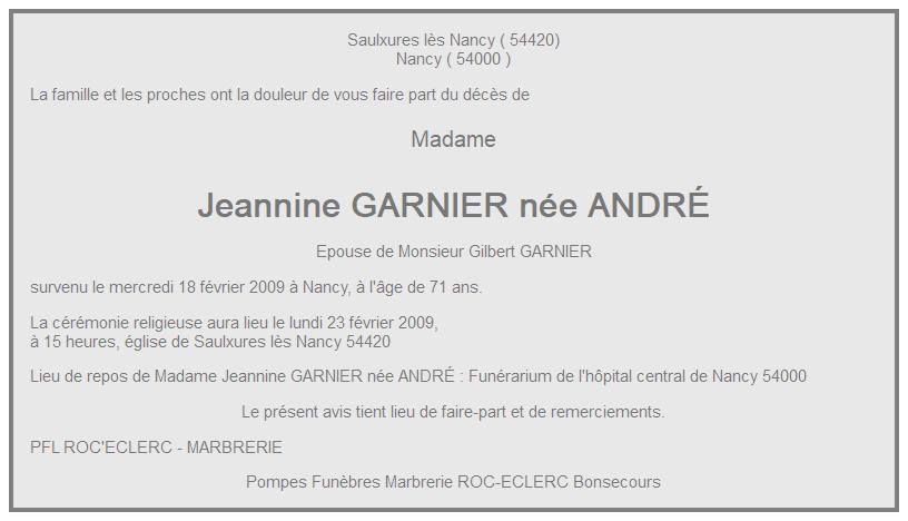 Image Annonce nécrologique