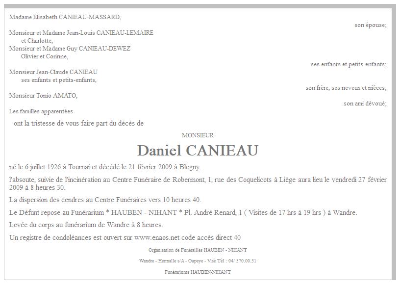 Image Annonce nécrologique