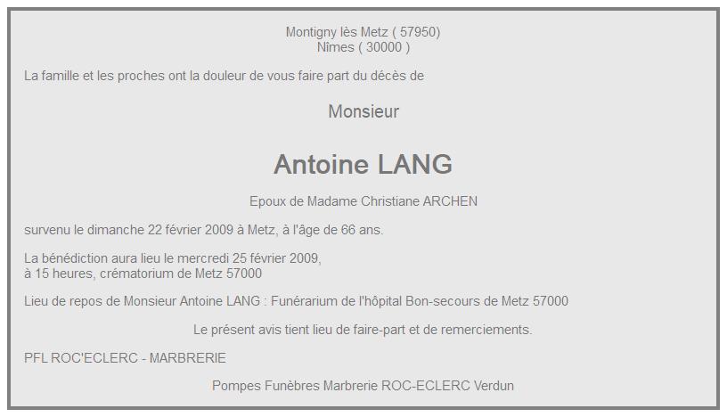Image Annonce nécrologique