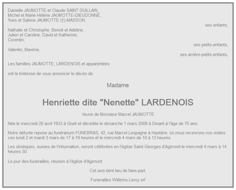 Image Annonce nécrologique