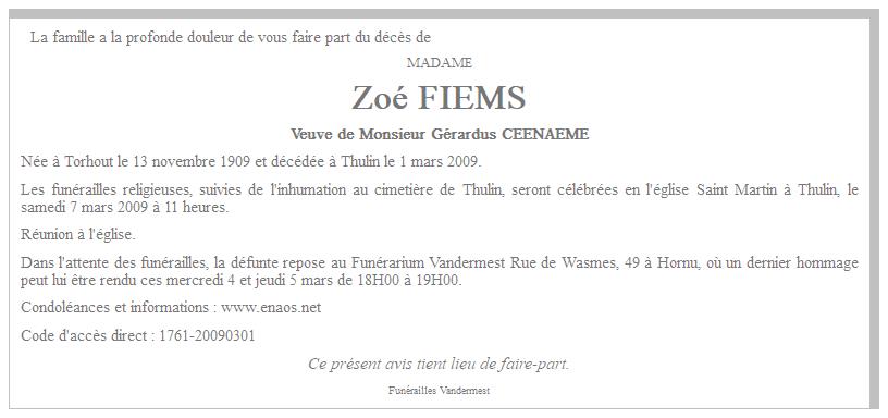 Image Annonce nécrologique