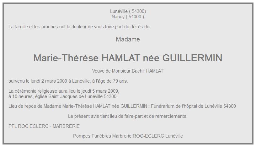 Image Annonce nécrologique