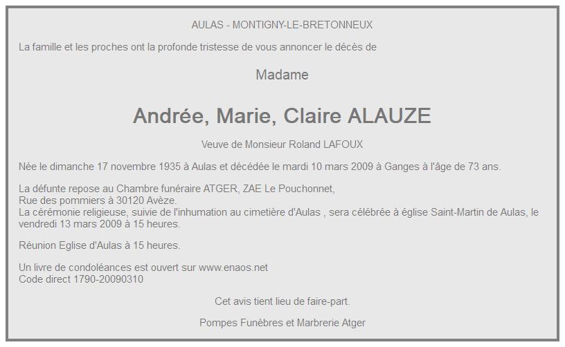 Image Annonce nécrologique