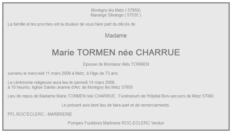 Image Annonce nécrologique