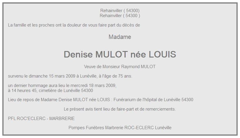 Image Annonce nécrologique