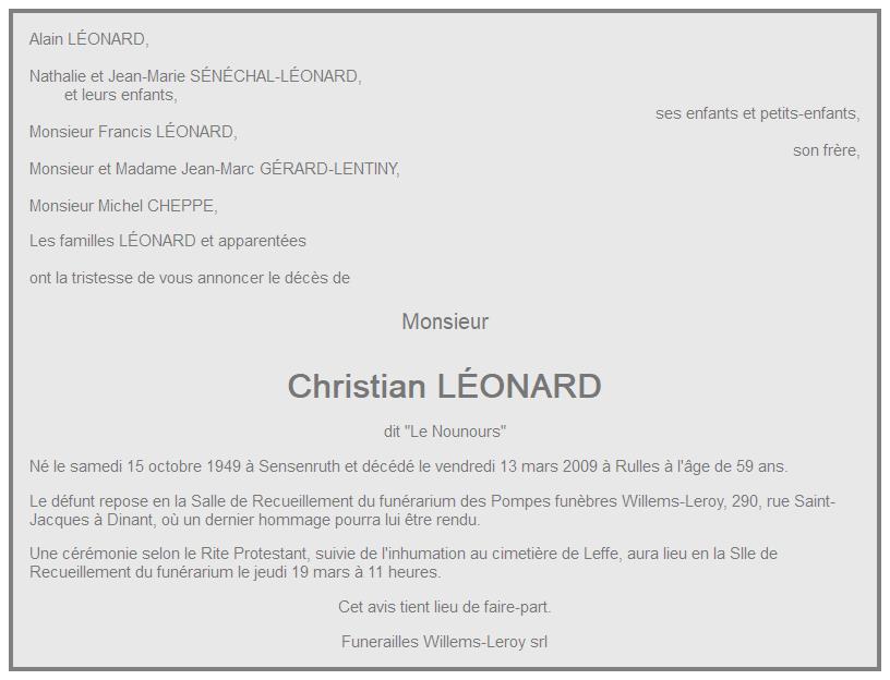 Image Annonce nécrologique