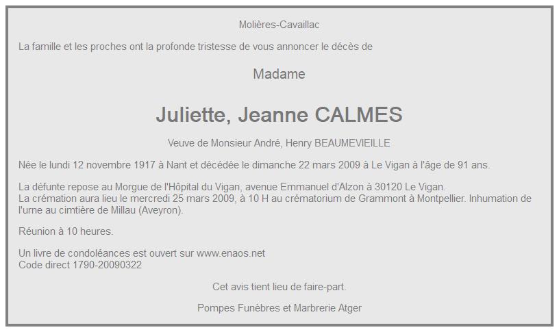Image Annonce nécrologique