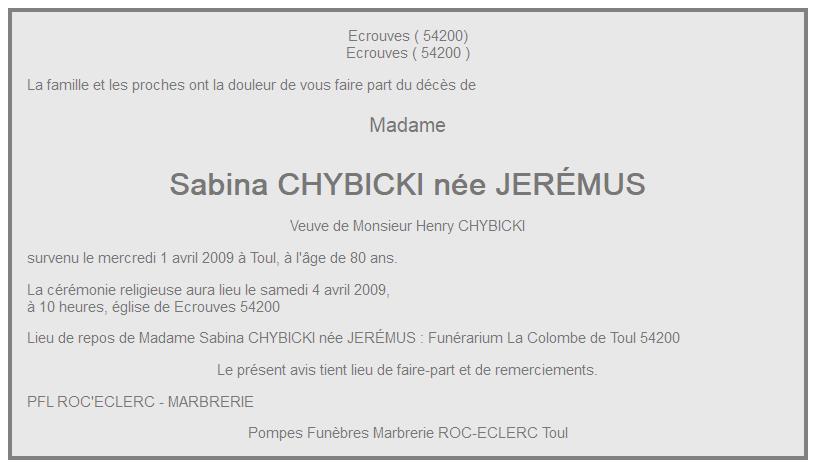 Image Annonce nécrologique