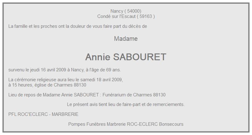 Image Annonce nécrologique