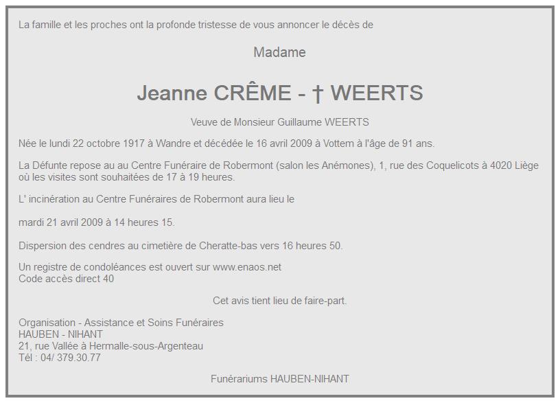 Image Annonce nécrologique